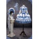 Bramble Rose Butterfly And Blue And White Porcelain One Piece(Reservation/Full Payment Without Shipping)